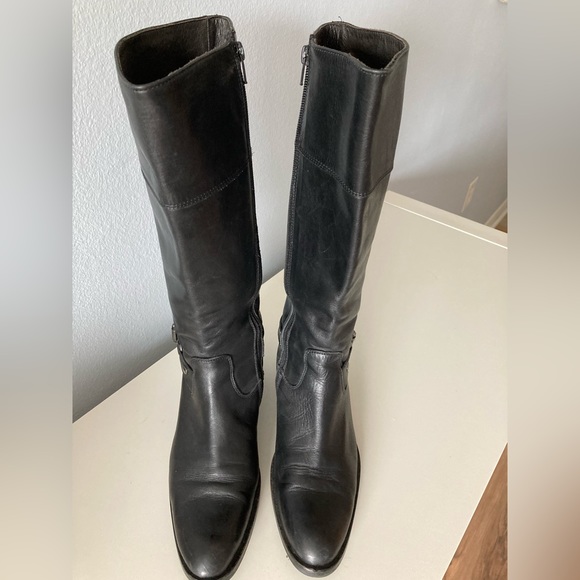 FRAU Handmade Italian Leather Boots - US Size 6.5 - Picture 5 of 7